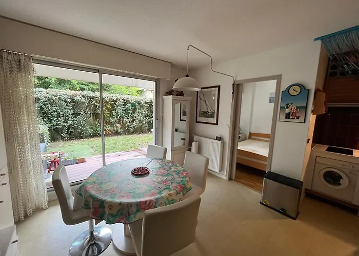 T2 Avec Terrasse, Jardin Et Parking A - D'eyrac A 300m - Fr-1-319-17 Arcachon